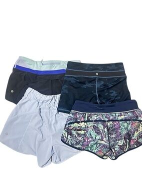 4 Lululemon Running Shorts